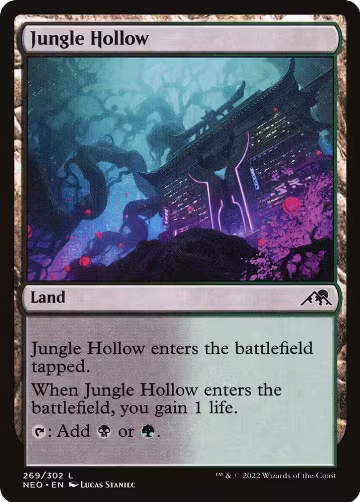 Jungle Hollow (269), Kamigawa: Neon Dynasty — Magic card price