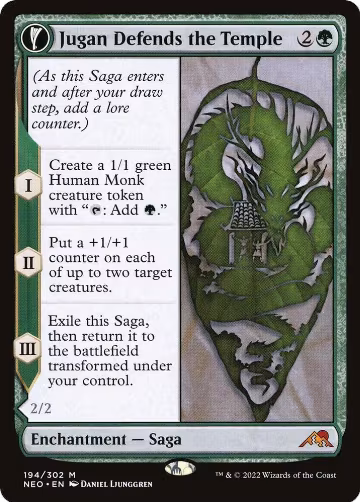 Jugan Defends the Temple (194), Kamigawa: Neon Dynasty — Magic card price