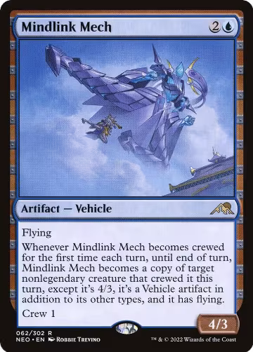 Mindlink Mech (62), Kamigawa: Neon Dynasty — Magic card price