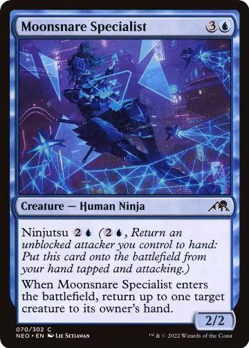 Moonsnare Specialist (70), Kamigawa: Neon Dynasty — Magic card price