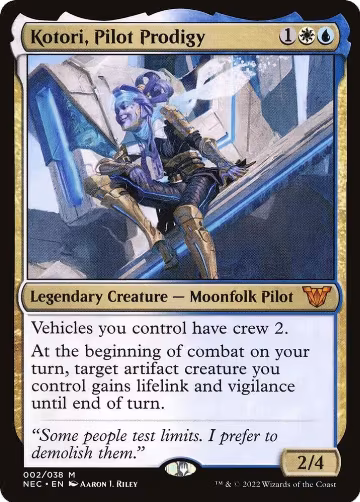 Kotori, Pilot Prodigy (2), Commander: Kamigawa: Neon Dynasty — Magic card price