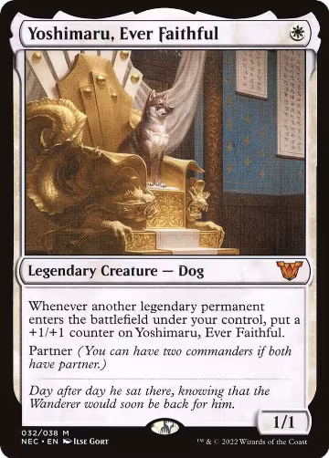 Yoshimaru, Ever Faithful (32), Commander: Kamigawa: Neon Dynasty — Magic card price