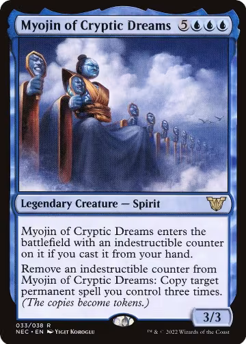 Myojin of Cryptic Dreams (33), Commander: Kamigawa: Neon Dynasty — Magic card price