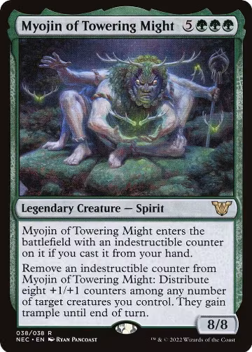 Myojin of Towering Might (38), Commander: Kamigawa: Neon Dynasty — Magic card price