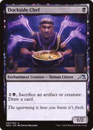 Dockside Chef (93), Kamigawa: Neon Dynasty — Magic card price