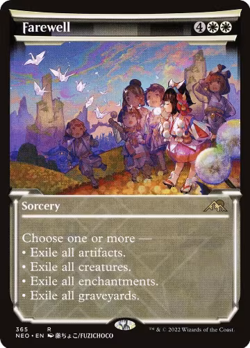 Farewell (Showcase) (365), Kamigawa: Neon Dynasty — Magic card price