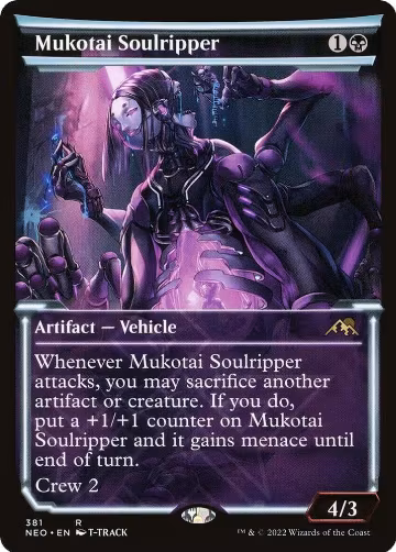Mukotai Soulripper (Showcase) (381), Kamigawa: Neon Dynasty — Magic card price