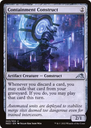 Containment Construct (243), Kamigawa: Neon Dynasty — Magic card price