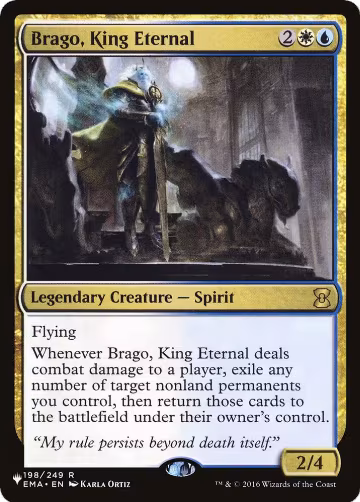 Brago, King Eternal (198/249), The List Reprints — Magic card price