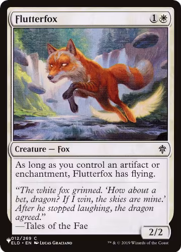 Flutterfox (012/269), The List Reprints — Magic card price