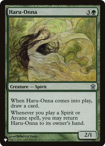 Haru-Onna (132/165), The List Reprints — Magic card price