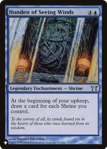 Honden of Seeing Winds (69/306), The List Reprints — Magic card price