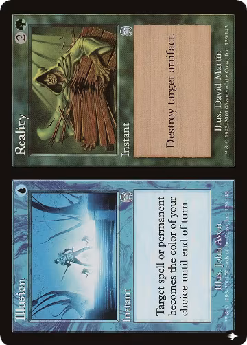 Illusion // Reality (129/143), The List Reprints — Magic card price