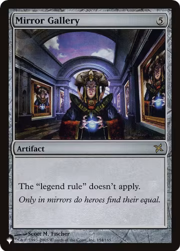 Mirror Gallery (154/165), The List Reprints — Magic card price