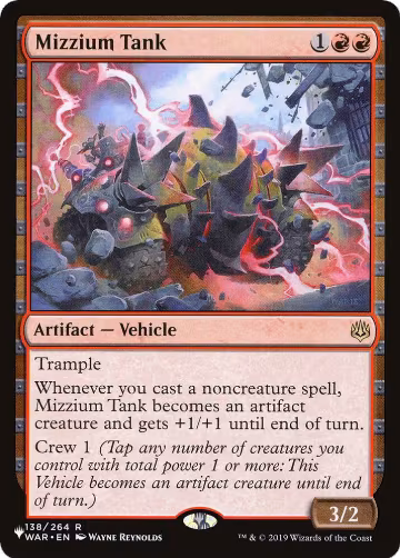 Mizzium Tank (138/264), The List Reprints — Magic card price