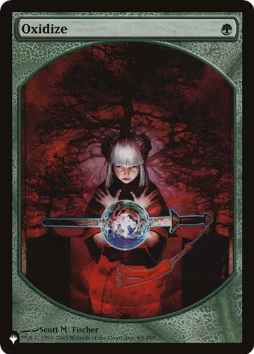 Oxidize (6-Apr), The List Reprints — Magic card price