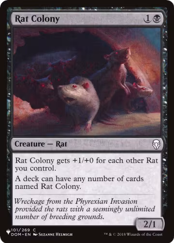 Rat Colony (101/269), The List Reprints — Magic card price