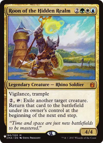 Roon of the Hidden Realm (190/320), The List Reprints — Magic card price