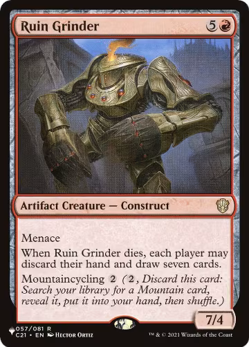 Ruin Grinder (057/081), The List Reprints — Magic card price