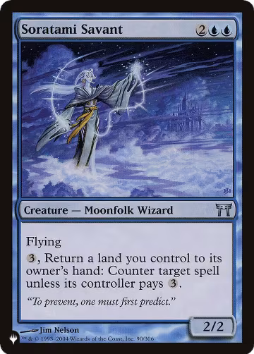 Soratami Savant (90/306), The List Reprints — Magic card price