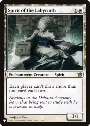 Spirit of the Labyrinth (27/165), The List Reprints — Magic card price