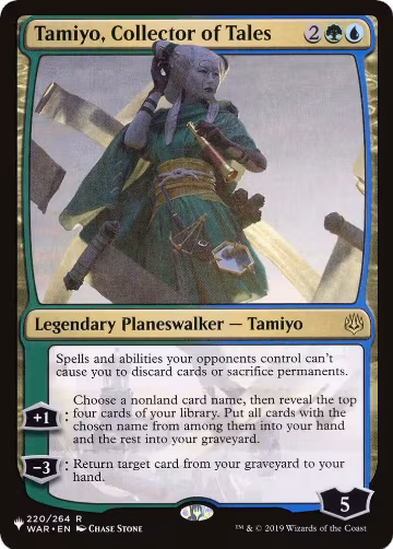 Tamiyo, Collector of Tales (220/264), The List Reprints — Magic card price