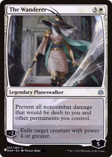 The Wanderer (037/264), The List Reprints — Magic card price