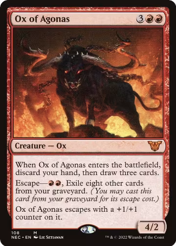 Ox of Agonas (108), Commander: Kamigawa: Neon Dynasty — Magic card price