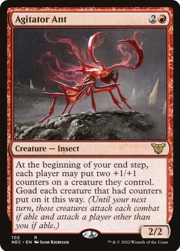 Agitator Ant (102), Commander: Kamigawa: Neon Dynasty — Magic card price