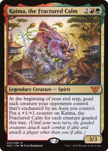 Kaima, the Fractured Calm (3), Commander: Kamigawa: Neon Dynasty — Magic card price