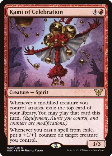 Kami of Celebration (20), Commander: Kamigawa: Neon Dynasty — Magic card price