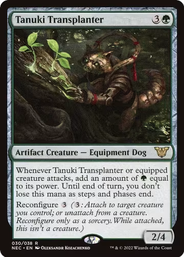 Tanuki Transplanter (30), Commander: Kamigawa: Neon Dynasty — Magic card price