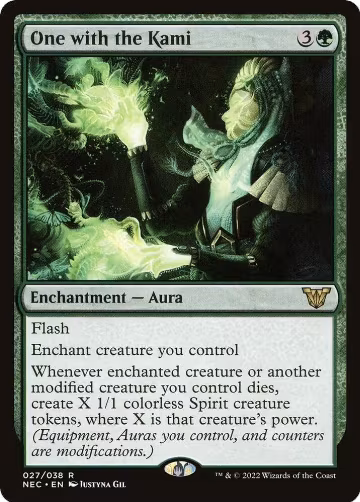 One with the Kami (27), Commander: Kamigawa: Neon Dynasty — Magic card price