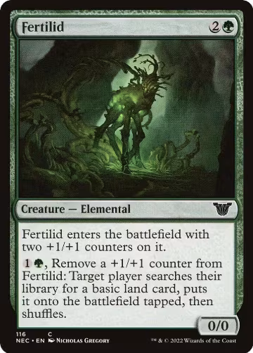 Fertilid (116), Commander: Kamigawa: Neon Dynasty — Magic card price