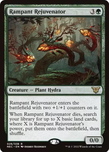 Rampant Rejuvenator (28), Commander: Kamigawa: Neon Dynasty — Magic card price