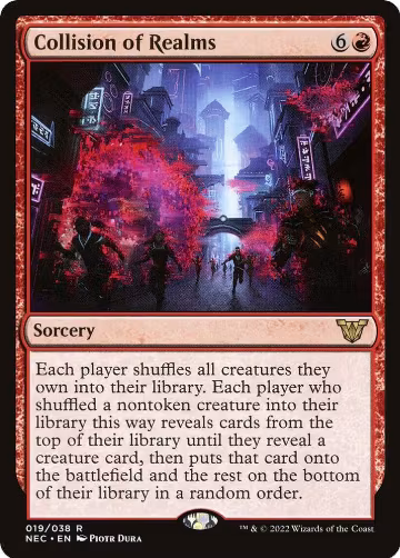 Collision of Realms (19), Commander: Kamigawa: Neon Dynasty — Magic card price