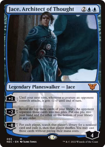 Jace, Architect of Thought (93), Commander: Kamigawa: Neon Dynasty — Magic card price