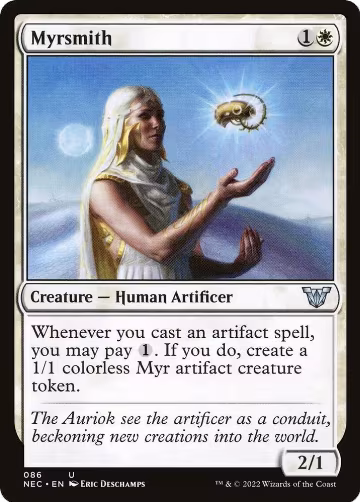 Myrsmith (86), Commander: Kamigawa: Neon Dynasty — Magic card price