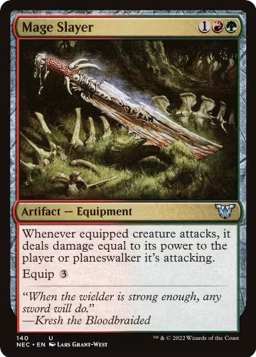 Mage Slayer (140), Commander: Kamigawa: Neon Dynasty — Magic card price