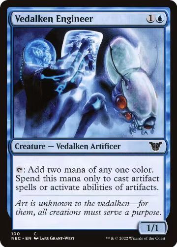 Vedalken Engineer (100), Commander: Kamigawa: Neon Dynasty — Magic card price