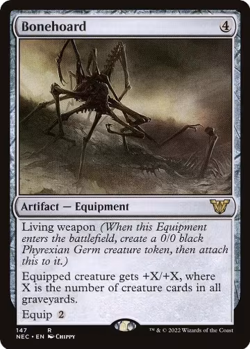 Bonehoard (147), Commander: Kamigawa: Neon Dynasty — Magic card price