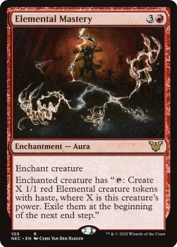 Elemental Mastery (105), Commander: Kamigawa: Neon Dynasty — Magic card price