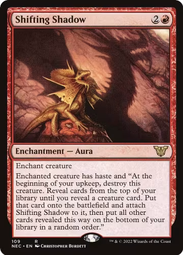 Shifting Shadow (109), Commander: Kamigawa: Neon Dynasty — Magic card price