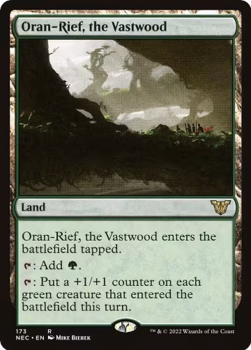 Oran-Rief, the Vastwood (173), Commander: Kamigawa: Neon Dynasty — Magic card price