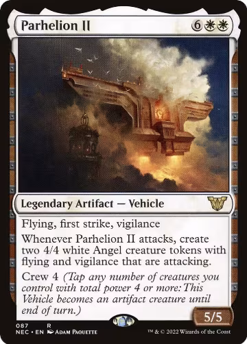 Parhelion II (87), Commander: Kamigawa: Neon Dynasty — Magic card price