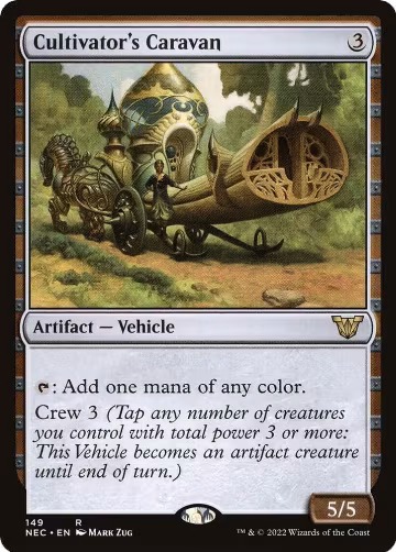 Cultivator's Caravan (149), Commander: Kamigawa: Neon Dynasty — Magic card price