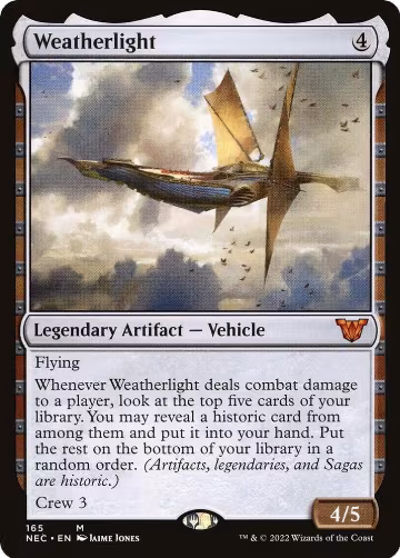 Weatherlight (165), Commander: Kamigawa: Neon Dynasty — Magic card price