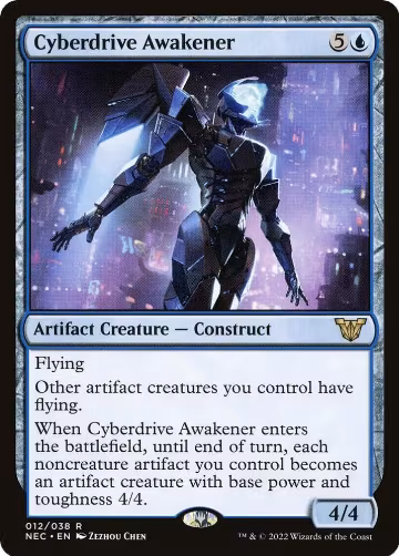 Cyberdrive Awakener (12), Commander: Kamigawa: Neon Dynasty — Magic card price