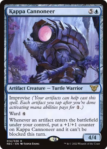 Kappa Cannoneer (14), Commander: Kamigawa: Neon Dynasty — Magic card price