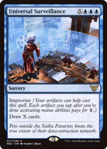 Universal Surveillance (17), Commander: Kamigawa: Neon Dynasty — Magic card price